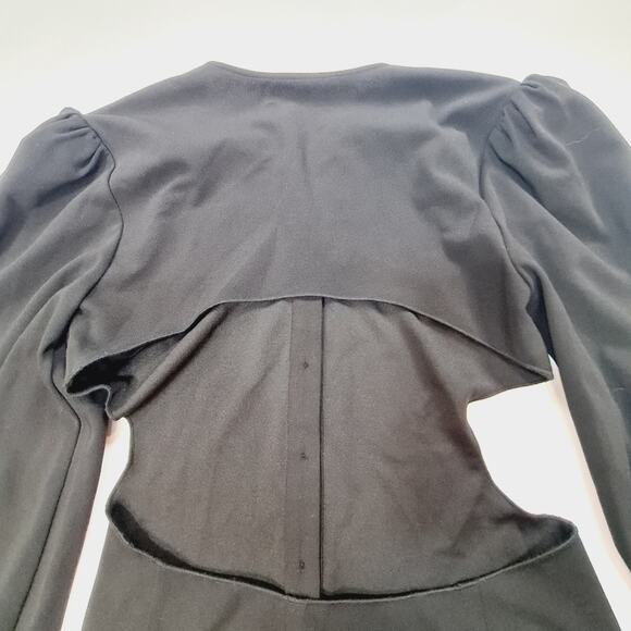 Lovers and Friends Open Back Mini Dress in Black - Picture 9 of 12